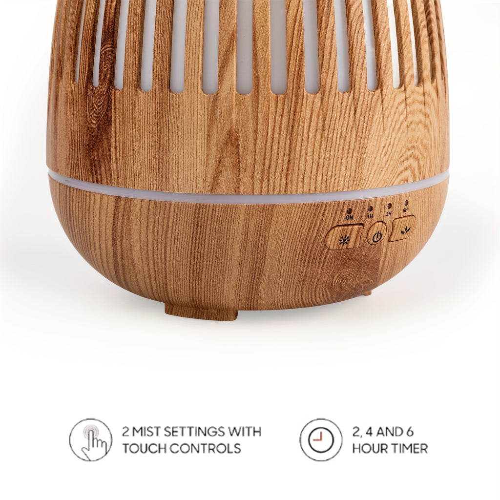 Essential Oil Diffuser 6.76 Oz Spray Humidifier with 7 Color LED Light Automatic Shut Off And Home Fragrance Lamp for Bedroom And Office