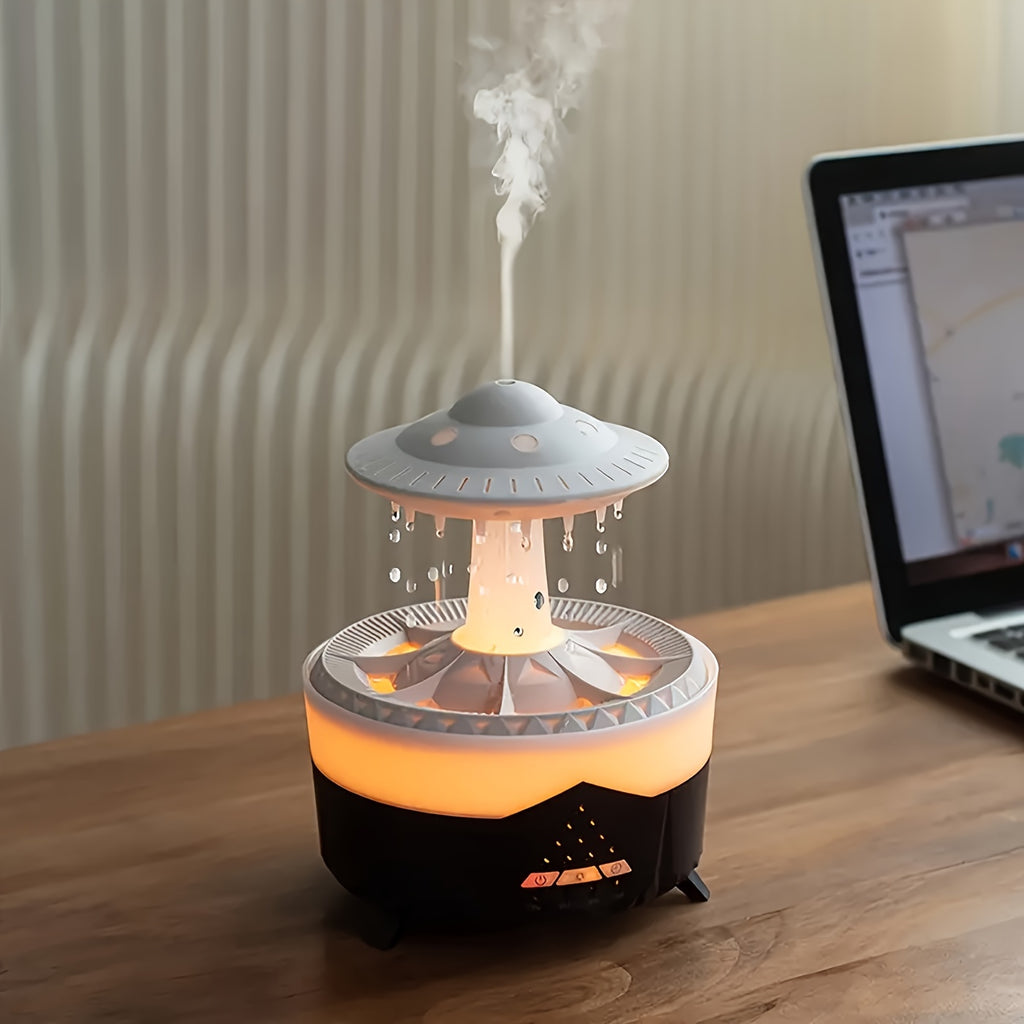 Intelligent Spray Atomizer for Home Use, Featuring a Large Capacity, Designed As a Simulation Water Drop Humidifier And Aroma Diffuser, Ideal for Hotels, Shopping Centers, Restaurants, And Business Environments
