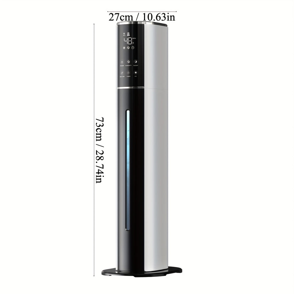 KELOPA 2.38gal Soundwave Technology Cool Mist Humidifier | Top Fill | Smart Humidity Control | Sleep Mode | Ideal for Home, Large Rooms, Bedrooms, Offices, And Plants | Covers 600ft²+