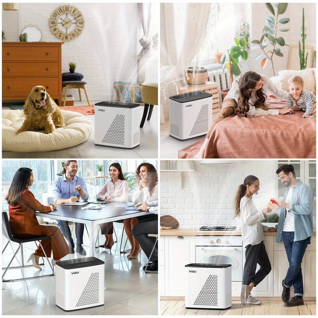 Large Room Air Purifier For Up To 1295 Ft², Quiet 20dB Air Cleaner, Advanced PM 2.5 Display, Auto Mode, Timer, HEPA H13 Filter Captures Smoke, Pollen, Pet Dander, Allergies, Perfect For Bedroom, Living Room, And Office
