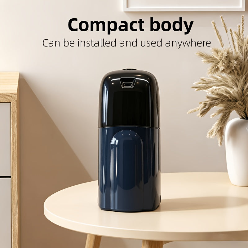 Waterless Essential Oil Diffuser, Battery Operated Scent Machine for Odor Elimination, Wall Mounted Aroma Nebulizer for Bathroom & Smoke, Quiet, 1500 Sq.Ft, 6.76oz Essential Oil Nebulizer for Bedroom & Office, Type-C\u002FBattery