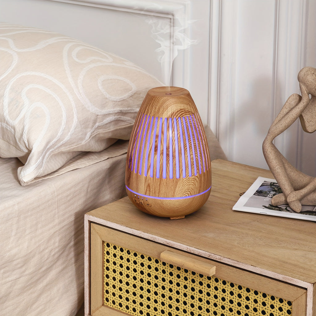 Essential Oil Diffuser 6.76 Oz Spray Humidifier with 7 Color LED Light Automatic Shut Off And Home Fragrance Lamp for Bedroom And Office