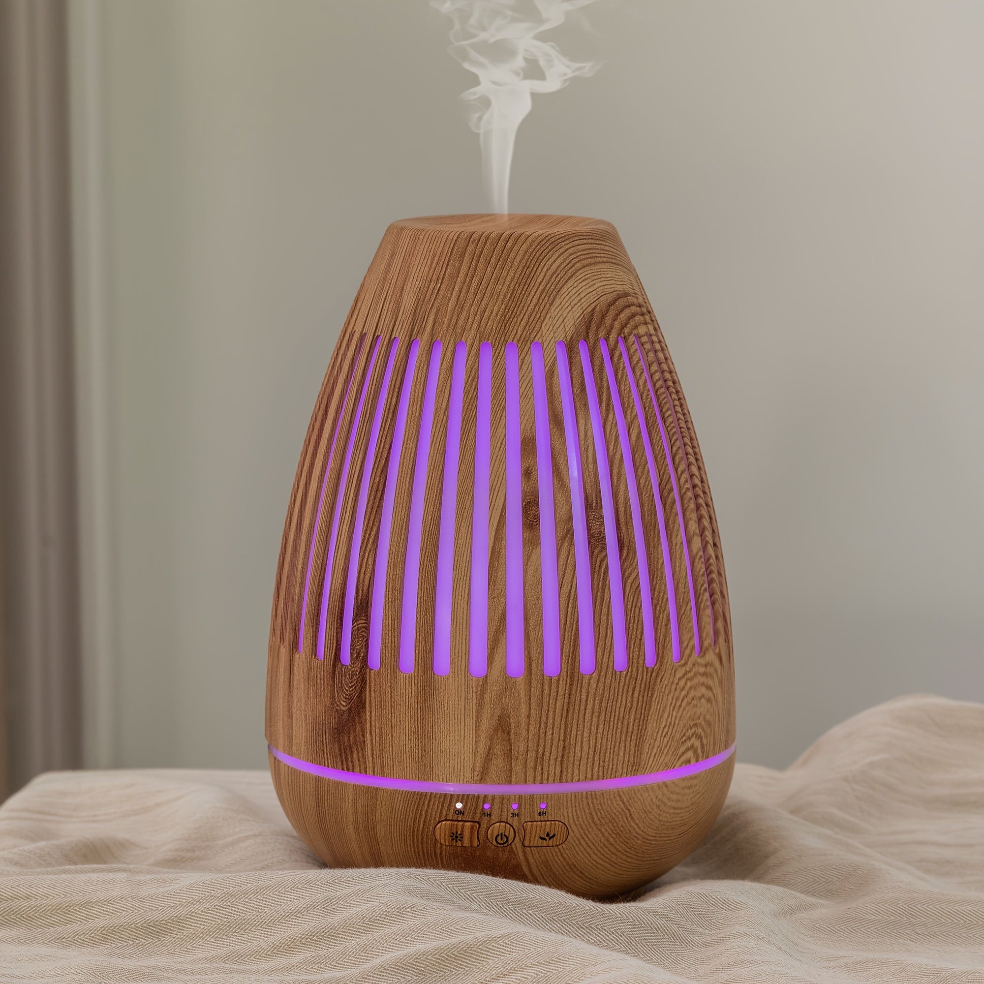 Essential Oil Diffuser 6.76 Oz Spray Humidifier with 7 Color LED Light Automatic Shut Off And Home Fragrance Lamp for Bedroom And Office