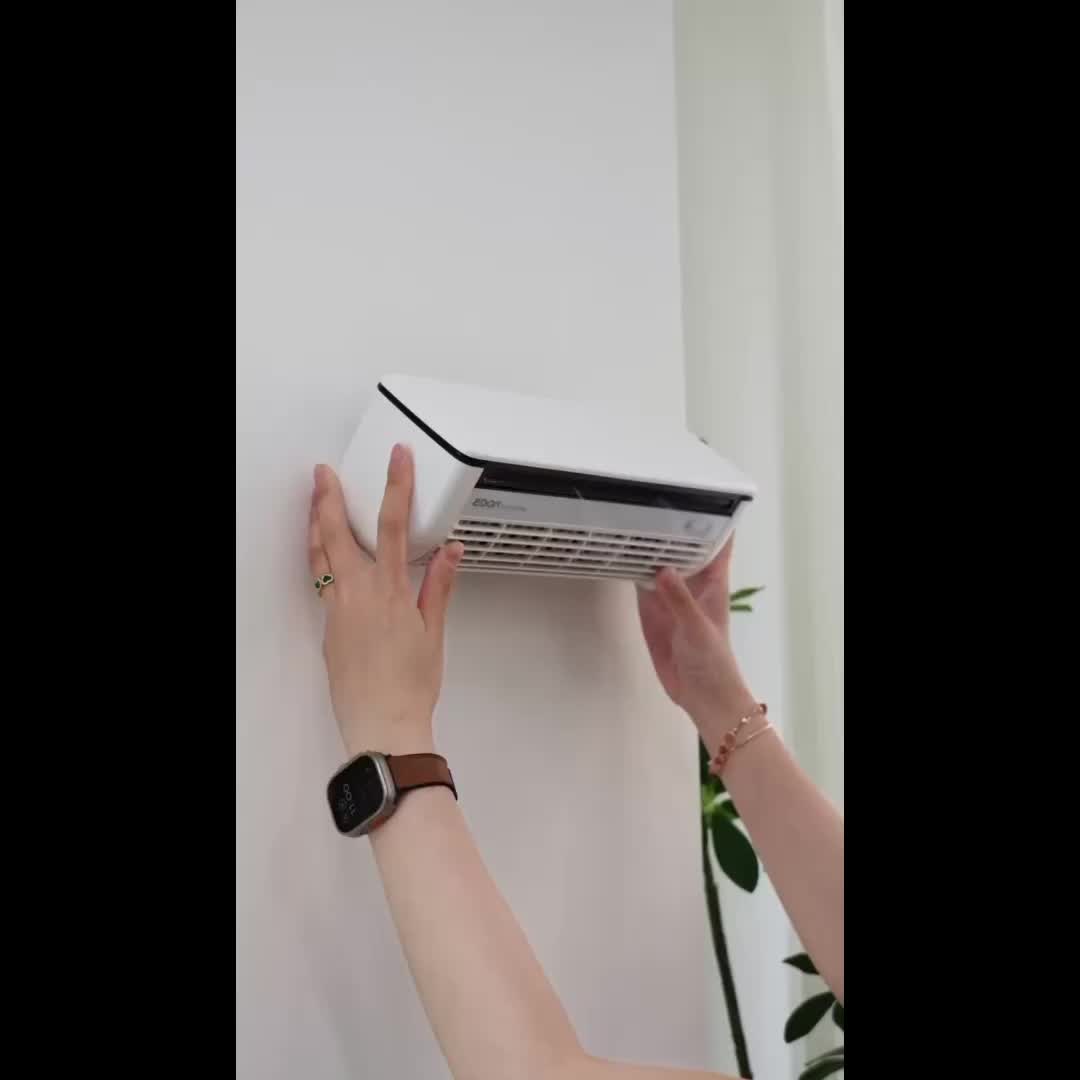 Cooling Gadget Portable Turbo Ice Mist Humidifying Fan, Triple Cooling Power, Combining Turbo Airflow And Ice Mist Spray, Perfect for Outdoor Camping, Car Cooling, And Office - Features Both Wall-mounted And Desktop Designs(with Remote Control)